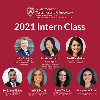  Match Day 2021: Welcome the UW Ob-Gyn resident class of 2025